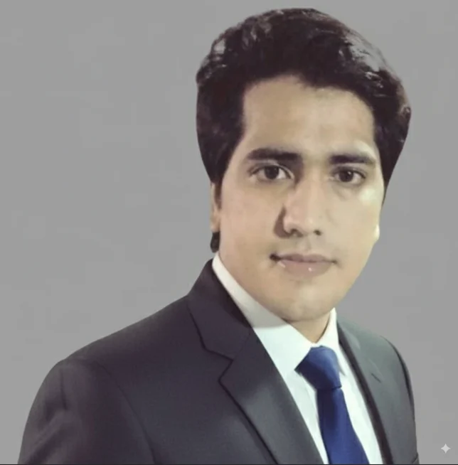 Abhishek Pandey, a freelance Looker Studio expert specializing in Google Analytics dashboards.